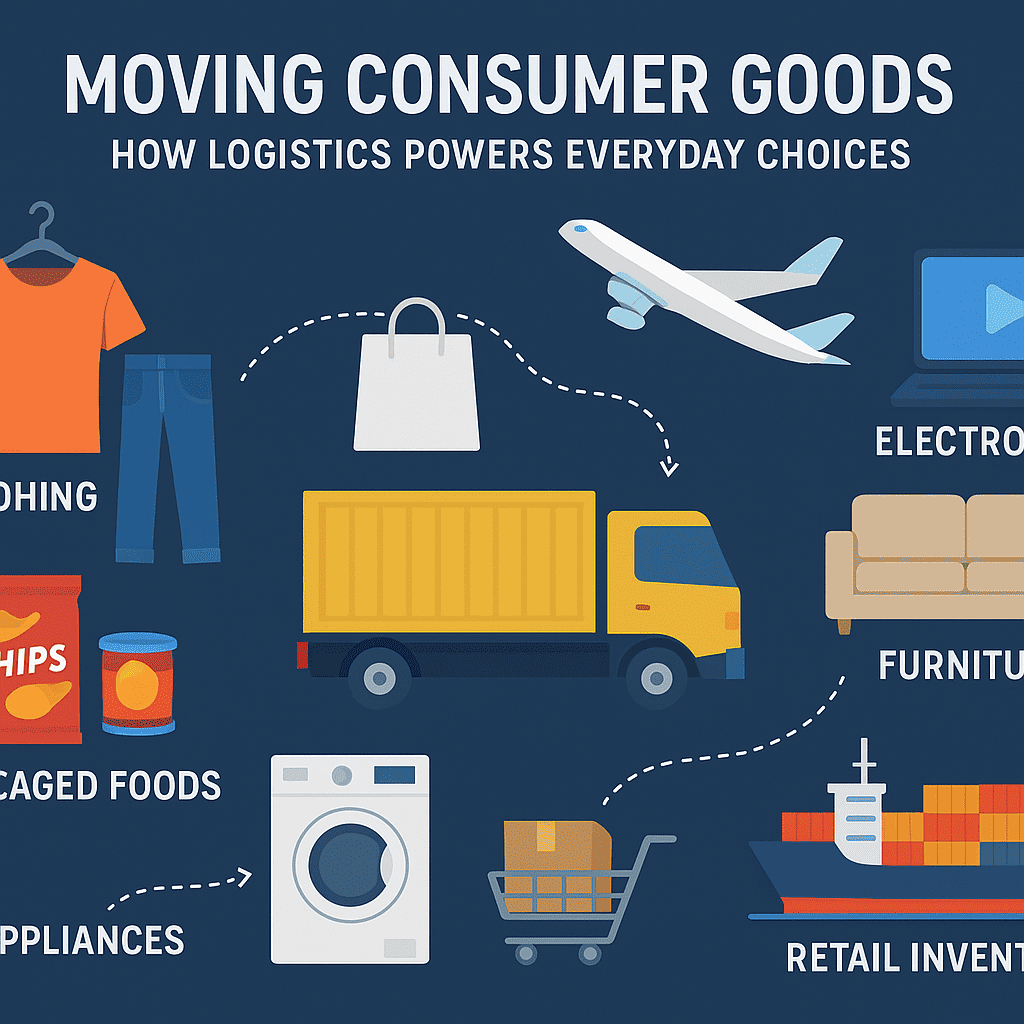 Moving Consumer Goods: How Logistics Powers Everyday Choices